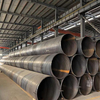 SSAW steel pipe pile for marine construction - large diameter spiral tube for deep foundation and port structures