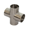 ASME B16.9 Cross - Schedule 40 / 80 / 160 wall thickness options for matching pipe pressure ratings