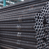 Carbon steel pipeline installation in an oil refinery plant with flange connections
