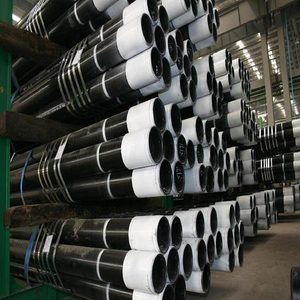 API 5CT casing size chart - OD from 4-1/2" to 20", wall thickness, and nominal weight per foot for J55 to P110 grades